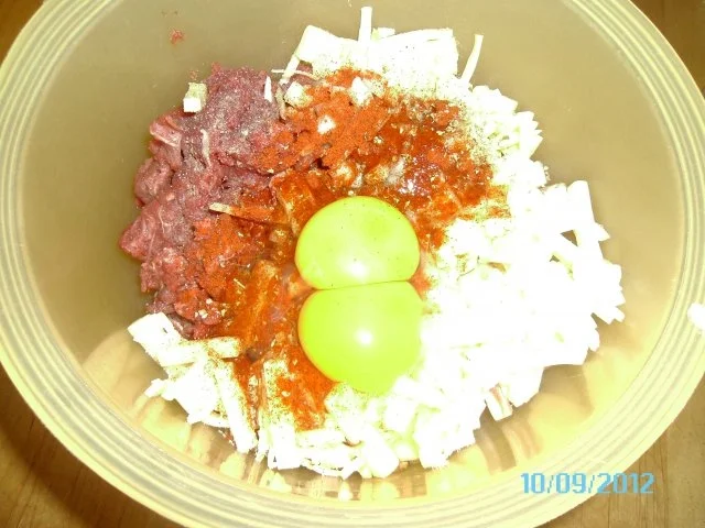 Fleischlaibchen vom Reh mit Beilage (je nach Lust und Laune) - Rezept - Bild Nr. 8