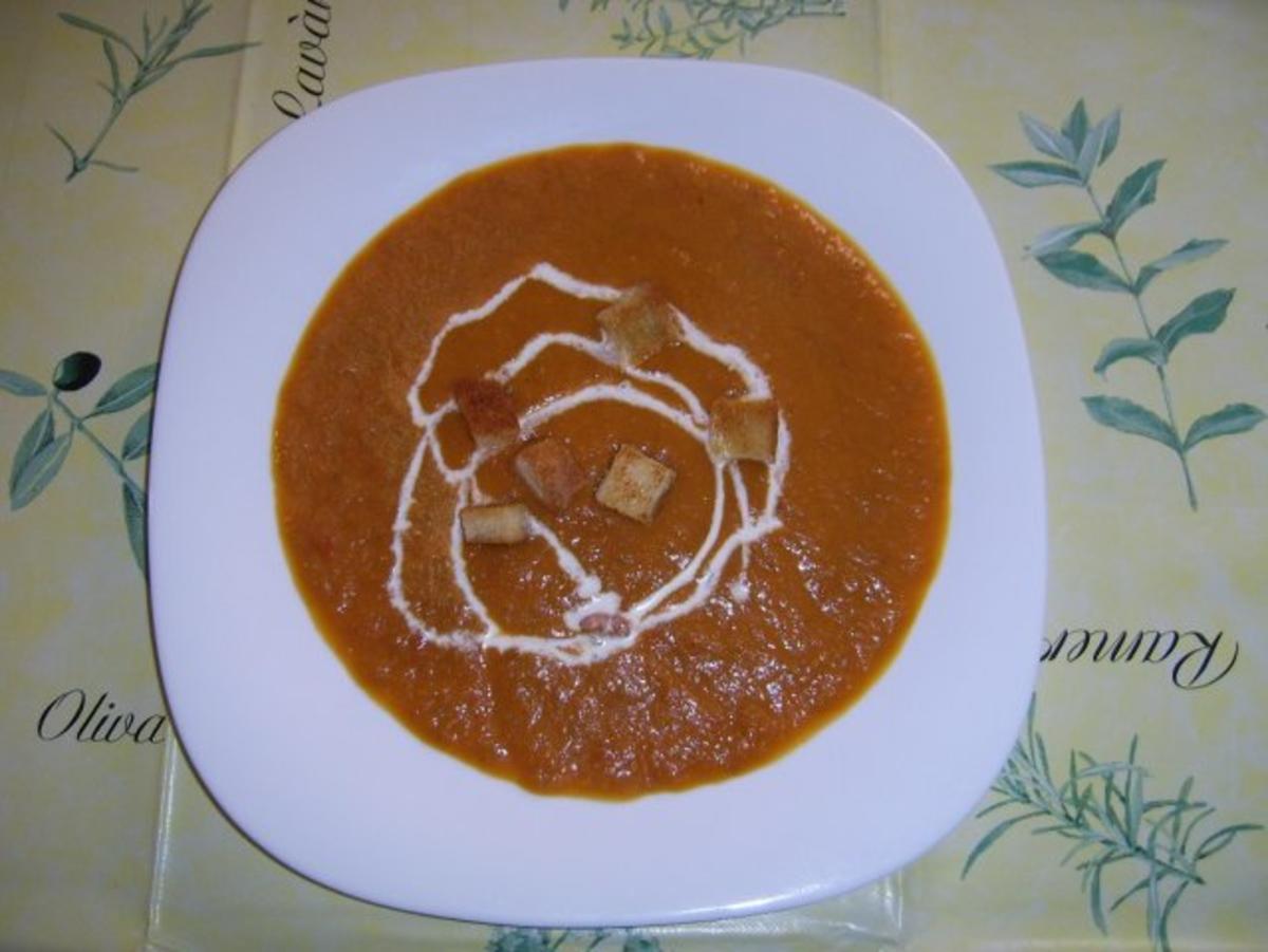 Bilder für Pattison-Tomatensuppe - Rezept