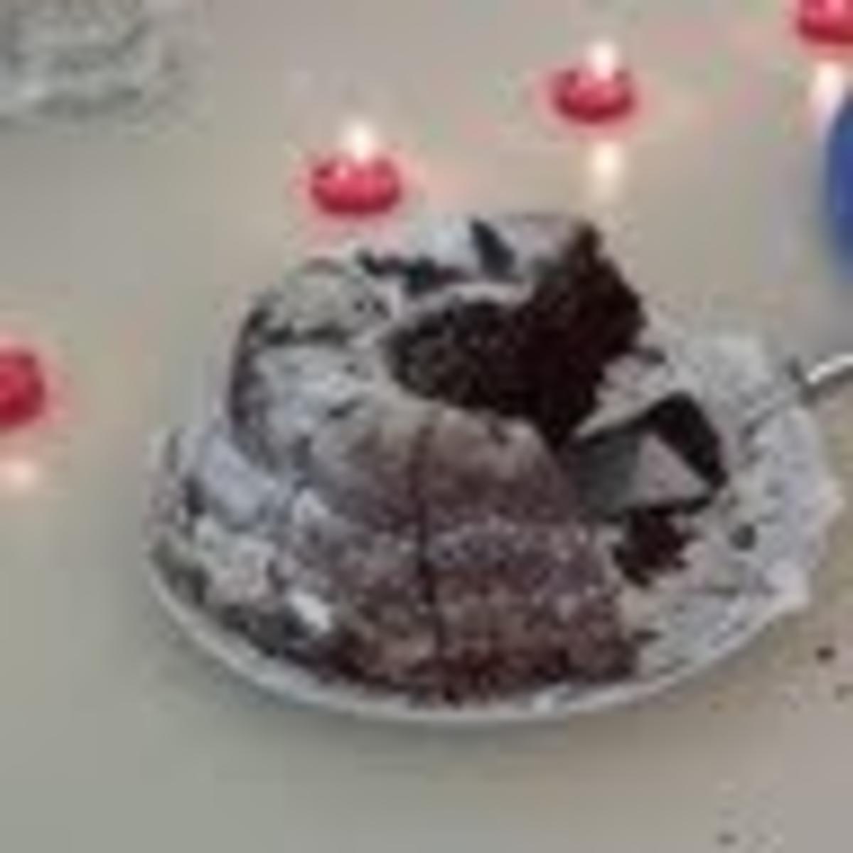 Schokokuchen mit Kirschen - Rezept - Bild Nr. 2