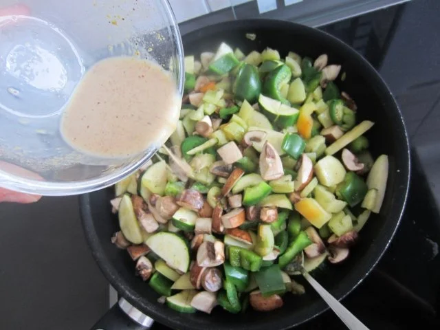 Hackfleisch-Gemüse-Käse-SENF-Pfanne - Rezept - Bild Nr. 8