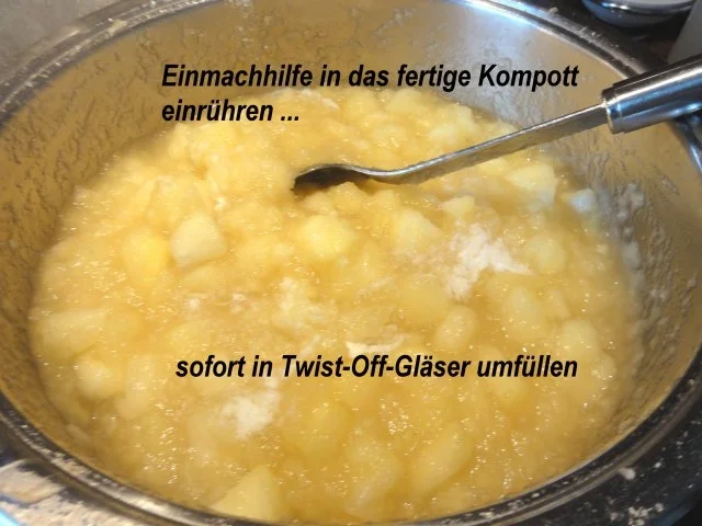 Rezept: Dessert: APFELKOMPOTT Bild Nr. 9 Dessert: APFELKOMPOTT - Rezept - Bild Nr. 9