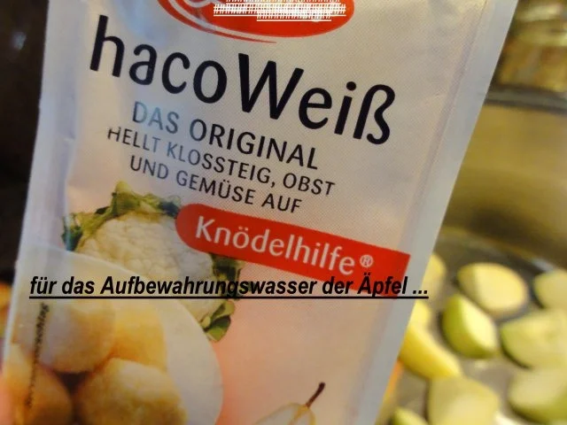 Obst:   APFELMUS ... Herstellung für den Vorrat - Rezept - Bild Nr. 3