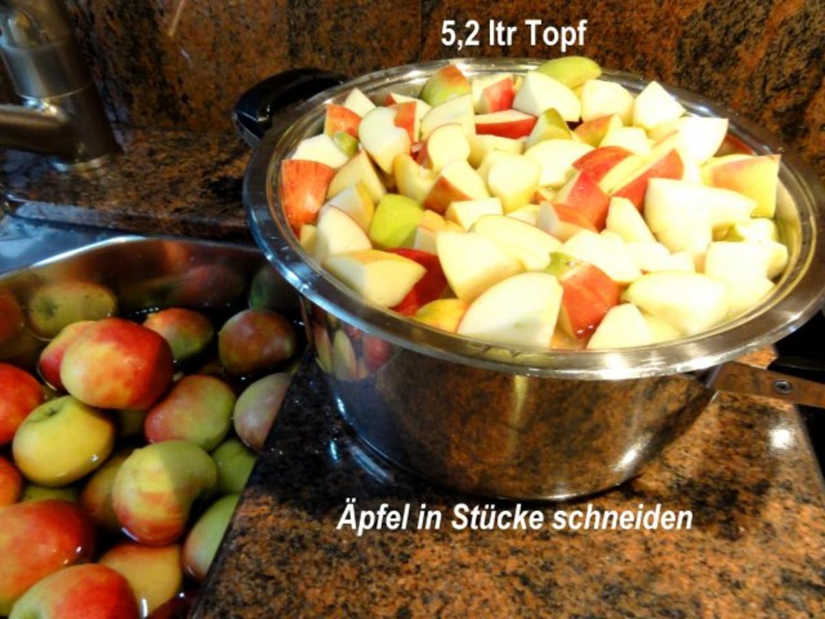 Obst:   APFELMUS ... Herstellung für den Vorrat - Rezept - Bild Nr. 4