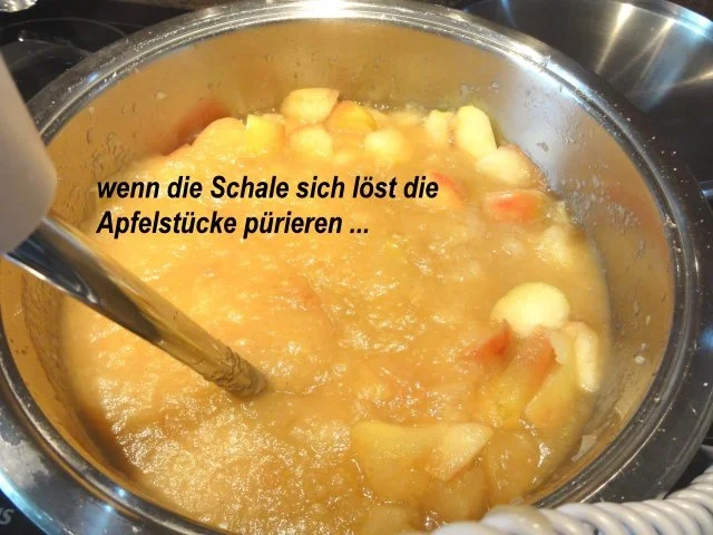 Obst:   APFELMUS ... Herstellung für den Vorrat - Rezept - Bild Nr. 6