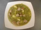 Rezept: Bohnensuppe mit Rostbratwürstchen Bohnensuppe mit Rostbratwürstchen - Rezept