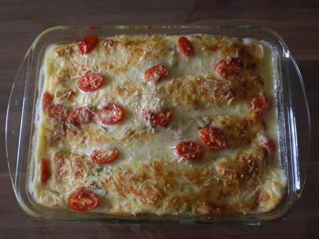 Rezept: Spinat-Ricotta-Crespelle Spinat-Ricotta-Crespelle - Rezept