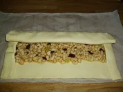 Blätterteig-Birnenstrudel - Rezept