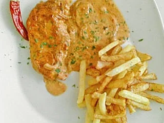 Feuer Schnitzel - Rezept
