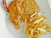 Feuer Schnitzel - Rezept