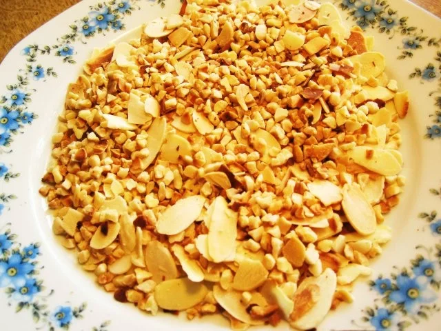 Pilz-Reis mit gerösteten Mandeln - Rezept - Bild Nr. 3