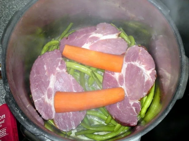 Speck mit Bohnen - Rezept - Bild Nr. 4