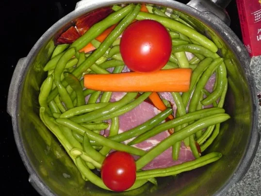 Speck mit Bohnen - Rezept - Bild Nr. 5