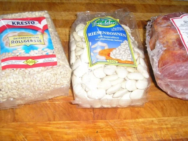 Kärntner Hamatle Ritschert ( Rollgerste) - Rezept - Bild Nr. 3