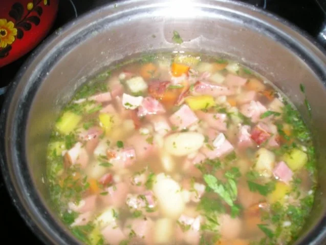 Kärntner Hamatle Ritschert ( Rollgerste) - Rezept - Bild Nr. 6