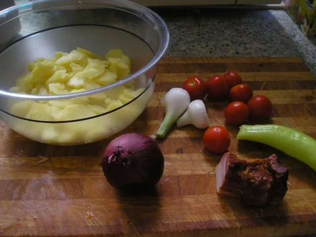 Rezept: Erdäpfelsalat Bild Nr. 2 Erdäpfelsalat - Rezept - Bild Nr. 2