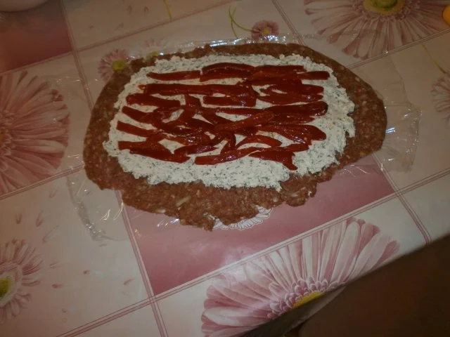 Gefüllte Hachfleischrollle - Rezept - Bild Nr. 3