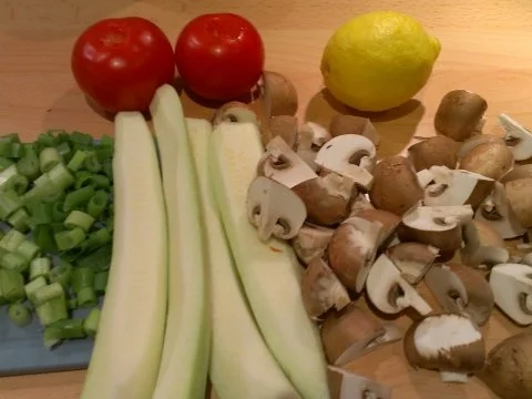 Nudeln mit Hähnchen-Zitronen-Sosse - Rezept - Bild Nr. 3