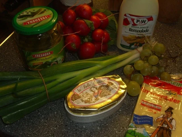 Bunter Käsesalat - Rezept - Bild Nr. 2