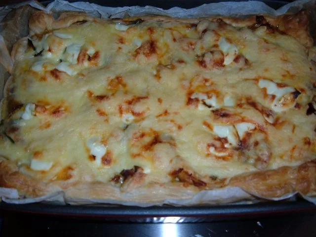 Rezept: Blätterteig : mit Pute, Champignons,Zucchini,Tomate .. Bild Nr. 10 Blätterteig : mit Pute, Champignons,Zucchini,Tomate .. - Rezept - Bild Nr. 10