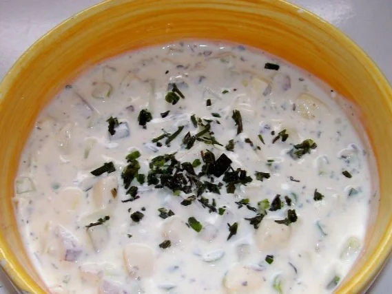 Rezept: Zwiebel-Apfel-Dip Bild Nr. 4 Zwiebel-Apfel-Dip - Rezept - Bild Nr. 4