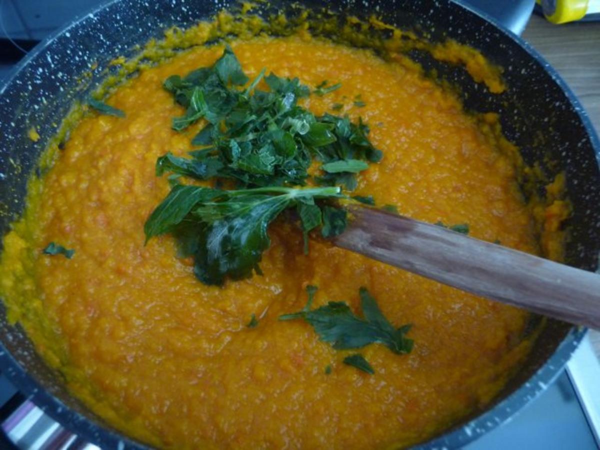 Suppen & Eintöpfe :  Kürbissuppe mit Apfelsaft - Rezept - Bild Nr. 9