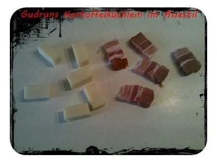 Rezept: Kartoffeln: Gefüllte Kartoffelküchlein im Asia-Stil Bild Nr. 6 Kartoffeln: Gefüllte Kartoffelküchlein im Asia-Stil - Rezept - Bild Nr. 6