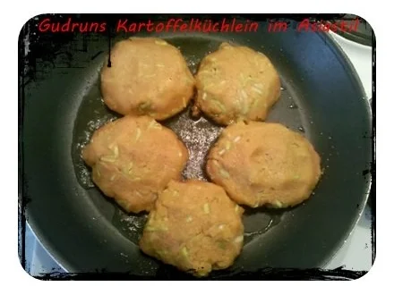 Rezept: Kartoffeln: Gefüllte Kartoffelküchlein im Asia-Stil Bild Nr. 8 Kartoffeln: Gefüllte Kartoffelküchlein im Asia-Stil - Rezept - Bild Nr. 8