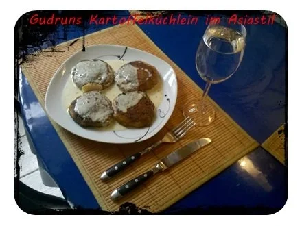 Rezept: Kartoffeln: Gefüllte Kartoffelküchlein im Asia-Stil Bild Nr. 13 Kartoffeln: Gefüllte Kartoffelküchlein im Asia-Stil - Rezept - Bild Nr. 13