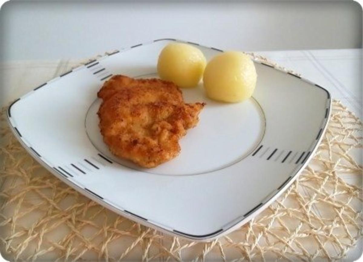 Putenschnitzel mit Champignonsauce und Kartoffelklöße dazu - Rezept - Bild Nr. 20