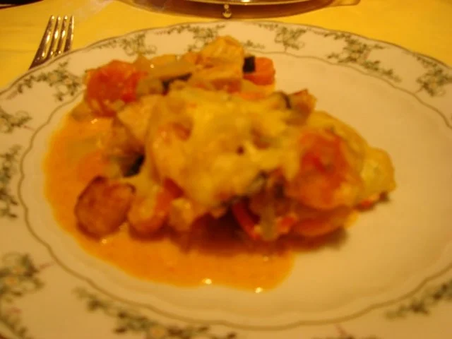 Gemüse - Hähnchen - Auflauf - Rezept