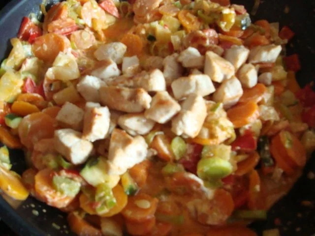 Gemüse - Hähnchen - Auflauf - Rezept - Bild Nr. 7