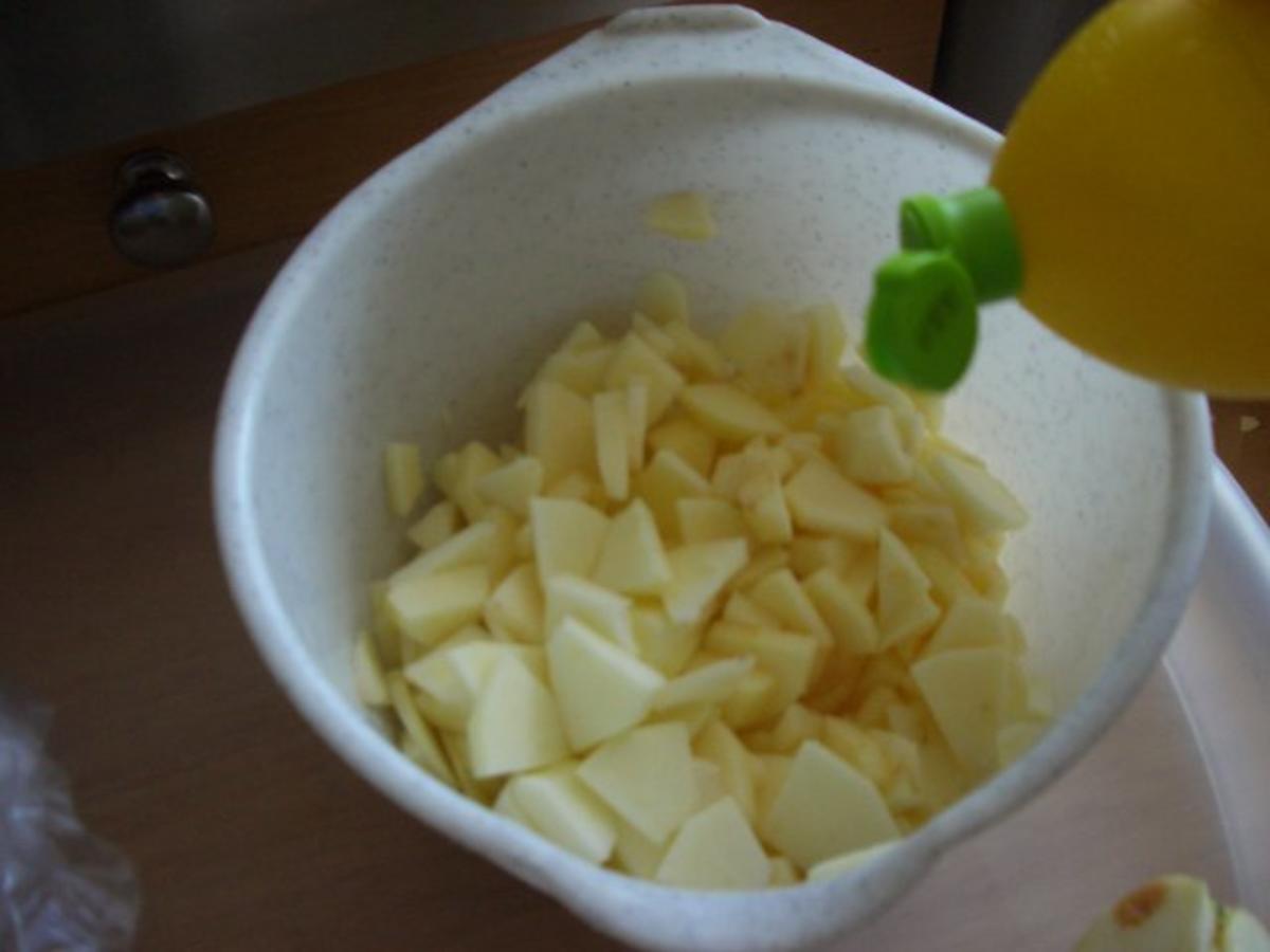 einfacher Apfelkuchen mit Hefeteig - Rezept - Bild Nr. 6