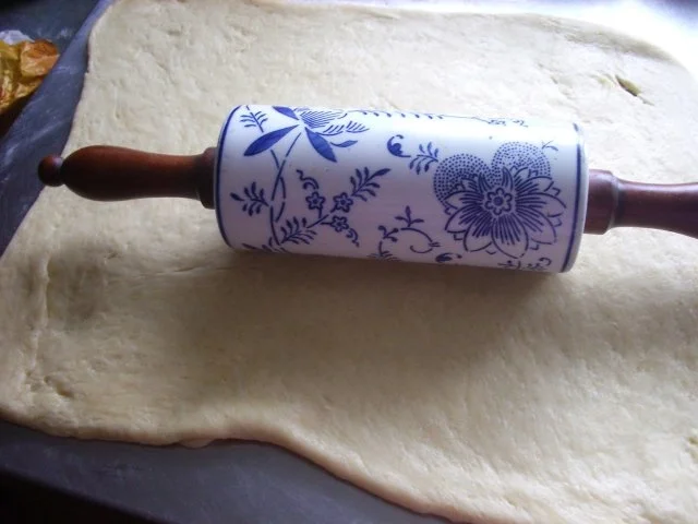 einfacher Apfelkuchen mit Hefeteig - Rezept - Bild Nr. 7