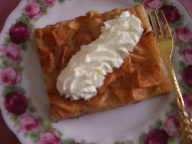 einfacher Apfelkuchen mit Hefeteig - Rezept - Bild Nr. 13