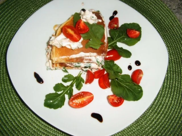 Rezept: Pfannkuchen-Torte Pfannkuchen-Torte - Rezept