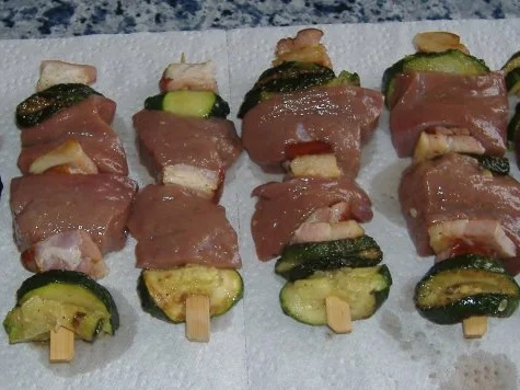 Kalbsleberspiesschen mit Röstzwiebeln - Rezept - Bild Nr. 2