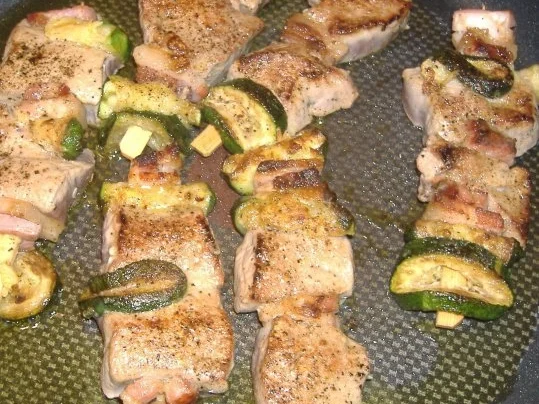 Kalbsleberspiesschen mit Röstzwiebeln - Rezept - Bild Nr. 4