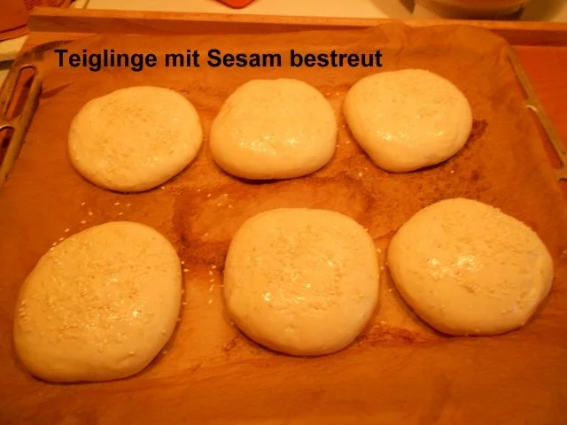 Rezept: Hamburgerbrötchen Bild Nr. 19 Hamburgerbrötchen - Rezept - Bild Nr. 19