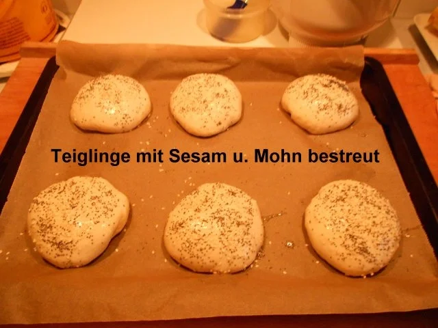 Rezept: Hamburgerbrötchen Bild Nr. 21 Hamburgerbrötchen - Rezept - Bild Nr. 21