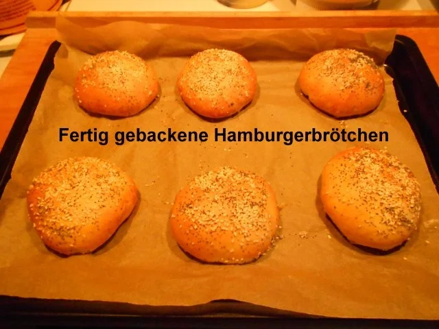 Rezept: Hamburgerbrötchen Bild Nr. 23 Hamburgerbrötchen - Rezept - Bild Nr. 23