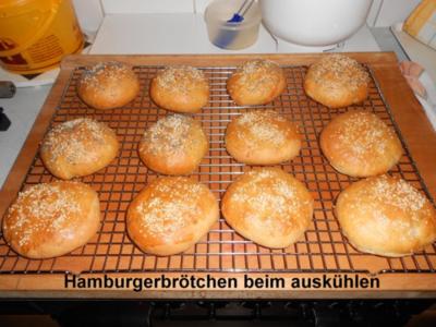 Hamburgerbrötchen - Rezept