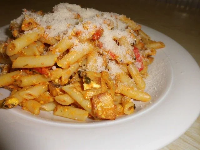 Pesto: Tomaten-Eiercurry-Pesto mit Champignons - Rezept - Bild Nr. 5