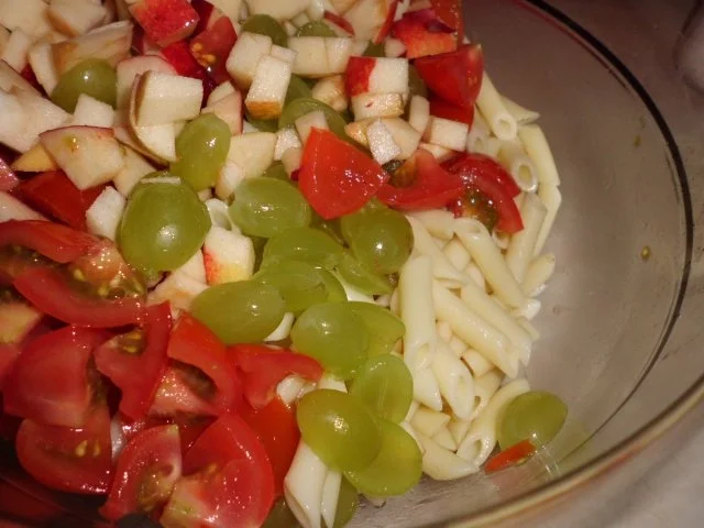 Rezept: Salat: Nudelsalat "Winzer Art" Bild Nr. 4 Salat: Nudelsalat "Winzer Art" - Rezept - Bild Nr. 4