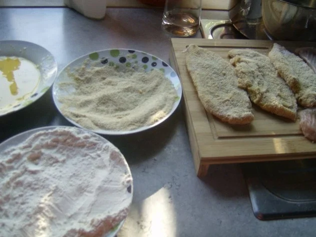 Rezept: Hähnchenschnitzel mit Karottengemüse und Salzkartoffeln Bild Nr. 3 Hähnchenschnitzel mit Karottengemüse und Salzkartoffeln - Rezept - Bild Nr. 3