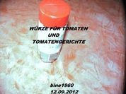 Rezept: WÜRZE FÜR TOMATEN UND TOMATENGERICHTE WÜRZE FÜR TOMATEN UND TOMATENGERICHTE - Rezept