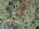 Knoblauch-Parmesan-Spaghetti - Rezept