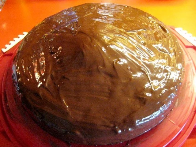 Rezept: Nusskuchen mit Schokolade Nusskuchen mit Schokolade - Rezept