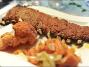 Spare Rips, Rosmarinkartoffeln aus der Süßkartoffel mit scharfem Blumenkohl! - Rezept