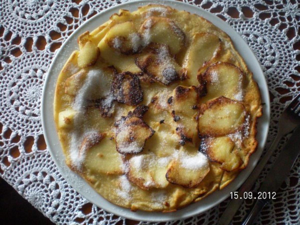 Mamas APFELPFANNKUCHEN Rezept von orchide