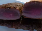 "Fast" perfekte marinierte NT Lammlachse mit Wildkräuterkruste - Rezept